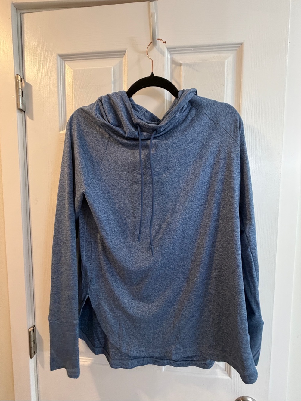 Athleta Women’s  Lightweight Blue Hooded Pullover